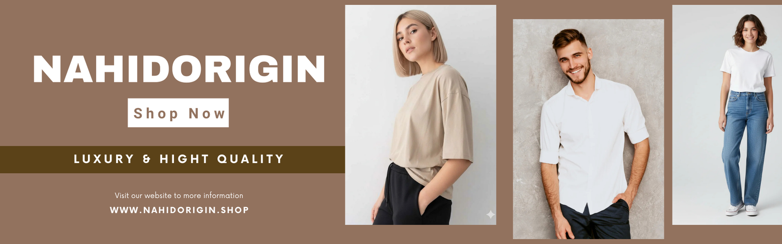 Nahidorigin luxury and quality Clothes.